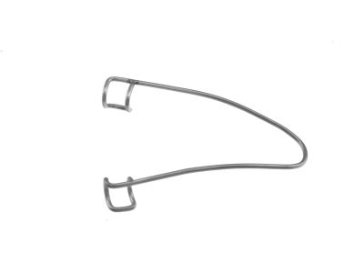 Barraquer lid speculum, 1 1/4'',infant size, 4.0mm closed wire blades, 15.0mm blade spread, nasal approach