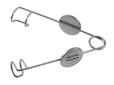 Alfonso lid speculum, 1 7/8'',infant size, 5.0mm closed wire blades, 27.0mm blade spread, nasal approach