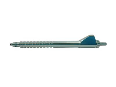 D&K screw-in I/A handpiece, 4 1/2'',multi thread neck, round  inNew-Gen''handle, separates for cleaning internal parts, titanium