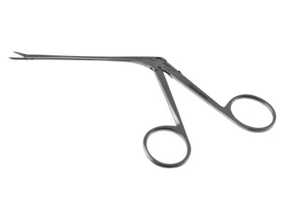 Shea-Bellucci scissors, 5 1/4'',working length 73.0mm, narrow, straight 8.0mm blades, ring handle