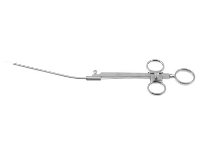 Krause nasal snare, 10 3/8'',angled, complete with cannula and stylet
