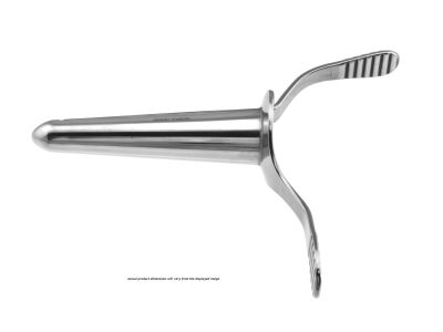 Brinkerhoff rectal speculum, small, 3 1/2''long x 1''diameter tapers to 1/2''