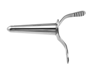 Brinkerhoff rectal speculum, medium, 4''long x 1''diameter tapers to 5/8''