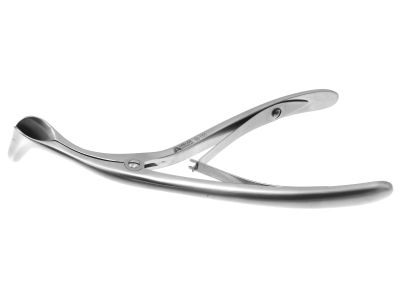 Beckman nasal speculum, 6'',size #1, small, 25.0mm blades, curved to side