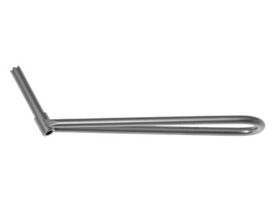 Tap sleeve, 4 1/2'', for 3.2mm diameter tap, toothed tip
