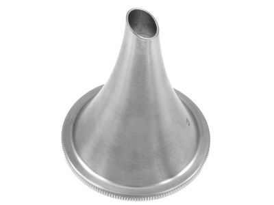 Farrior ear speculum, oval, oblique ends, size #3, 7.0mm x 8.0mm