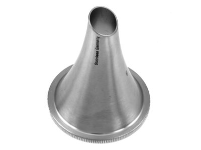 Farrior ear speculum, oval, oblique ends, size #5, 9.0mm x 11.0mm