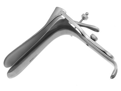 Graves vaginal speculum, large, 4 1/2''long x 1 3/8''wide blades