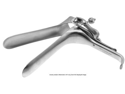 Weisman-Graves vaginal speculum, large, 4 3/4''long x 1 1/2''wide blades, right side open