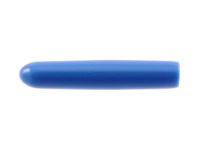 Instrument guards, size 2, solid blue, 2.0mm x 19.0mm, non-vented, latex-free, single use, non-sterile, pack of 100