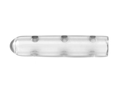 Instrument guards, size 3, clear, 2.8mm x 19.0mm, vented, latex-free, single use, non-sterile, pack of 100