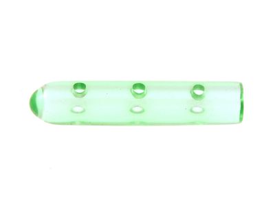 Instrument guards, size 3, tinted green, 2.8mm x 19.0mm, vented, latex-free, single use, non-sterile, pack of 100