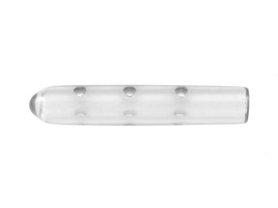 Instrument guards, size 4, clear, 3.2mm x 25.4mm, vented, latex-free, single use, non-sterile, pack of 100