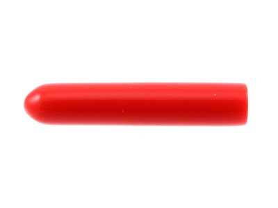 Instrument guards, size 4, solid red, 3.2mm x 25.4mm, non-vented, latex-free, single use, non-sterile, pack of 100