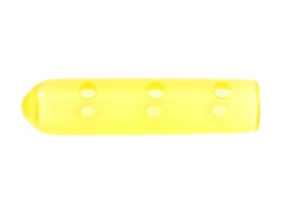 Instrument guards, size 5, tinted yellow, 5.0mm x 25.0mm, vented, latex-free, single use, non-sterile, pack of 100