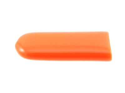 Instrument guards, size 7, solid orange, 2.0mm x 9.0mm x 25.0mm, non-vented, latex-free, single use, non-sterile, pack of 100