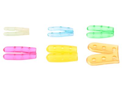 Instrument DuoGuards™ assorted pack, sizes 1-6, tinted colors, vented, latex-free, single-use, non-sterile, pack of 50