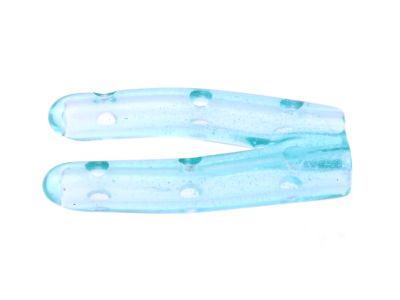Instrument DuoGuards™, size 2, tinted blue, 9.5mm x 20.0mm, vented, latex-free, single-use, non-sterile, pack of 50