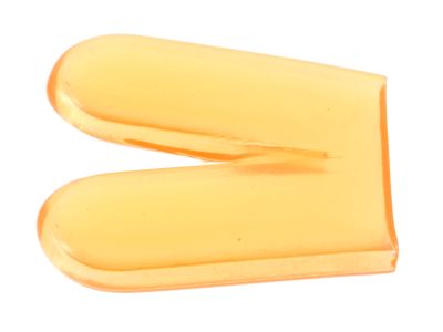Instrument DuoGuards™, size 6, tinted orange, 25.0mm x 26.0mm, non-vented, latex-free, single-use, non-sterile, pack of 50