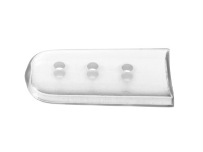 Osteotome tip protectors, size 3, clear, 12.7mm x 25.0mm, vented, latex-free, single use, non-sterile, pack of 50