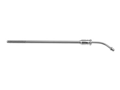 Poole suction tube, 8'',17 French, pediatric, curved