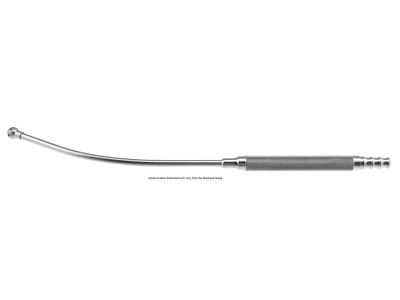 Vascular suction tube, 11'',curved, 8.0mm diameter, 13.0mm tip