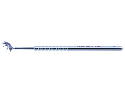 D&K Thornton low-profile marker, 5'',8 radial blades, 4.0mm inside diameter, 13.0mm outside diameter, round handle, titanium