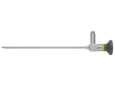 ArthView® arthroscope, working length 157mm, 4.0mm diameter, 70° direction of view, yellow ring, autoclavable