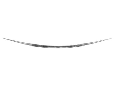 Ziegler lacrimal dilator, 5 1/8'', double-ended, gently curved probes, round, knurled handle