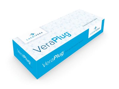 VeraPlug™ permanent punctal occluders bulk pack, size small (0.4mm - 0.6mm), packaged non-sterile, 10 pairs per box, 10 disposable inserters included