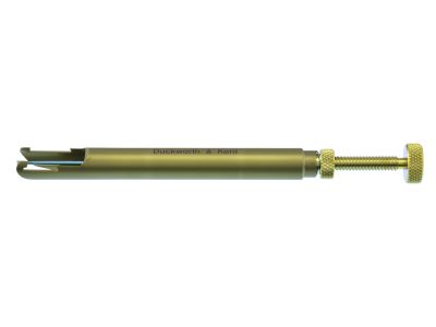 D&K cartridge Injector, 6'',front loading cartridge, for use with AMO One series ultra cartridges, screw mechanism, titanium