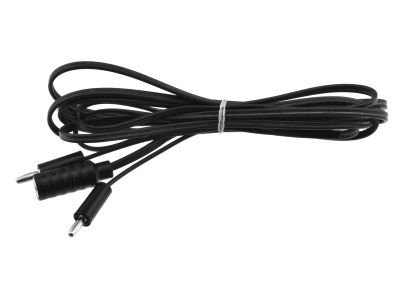 Bipolar RF-cable for Elmed Dennis probe & generators with 2-banana plug connectors"