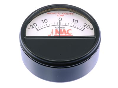 Handheld field indicator, used to determine the presence of magnetism