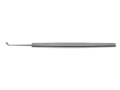Kuhnt corneal scarifier, #1 blade, flat handle