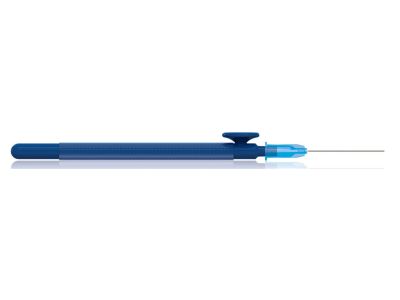 Charles flute handpiece set includes: 20 gauge x 1 1/4'' aspiration cannula, round handle, packaged individually sterile, disposable, box of 5