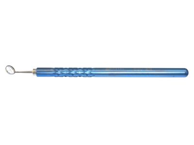 Mastel capsulorhexis optic zone marker, 4 3/4'', 6.50mm diameter, with cross hairs, Thornton titanium handle