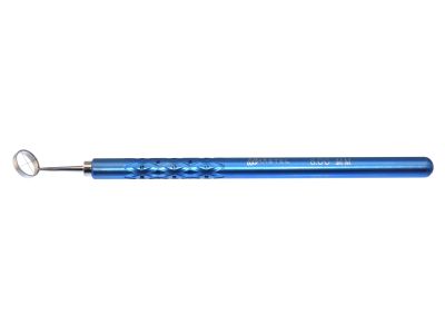 Mastel AK/PRK optic zone marker, 4 3/4'', 8.0mm diameter, with cross hairs, Thornton titanium handle