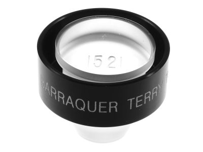 Ocular® Barraquer O.R. Tonometer, 15-21mm Hg pressure range, 10.0mm contact diameter, features the Terry dual calibration scale