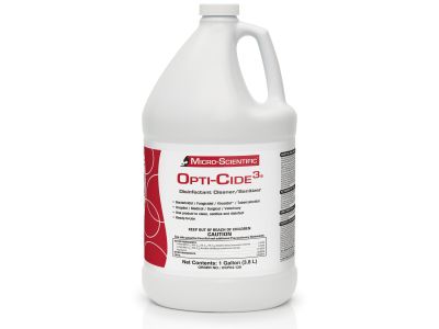 Opti-Cide3® surface disinfectant, one gallon pour bottle, case of 4