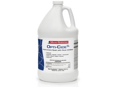 Opti-Cide3® intermediate instrument disinfectant, with rust inhibitor, one gallon pour bottle, case of 4