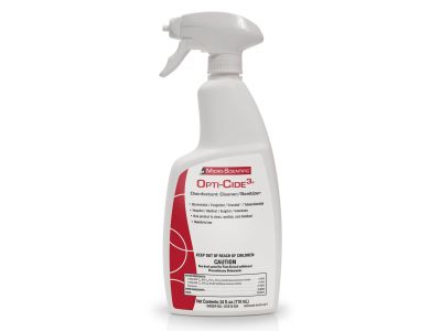 Opti-Cide3® surface disinfectant, 24oz. trigger spray bottle, case of 12