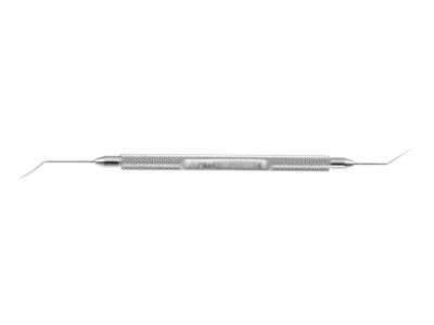 Slade/Sinskey femtosecond spatula, double-ended, round handle