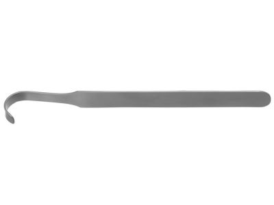 Sheen nasal retractor, 6 1/4'',curved, 6.5mm wide blade, flat handle