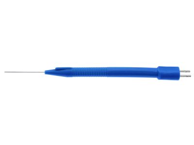 Bipolar pencil, 23 gauge, non-stick, straight tip, reusable