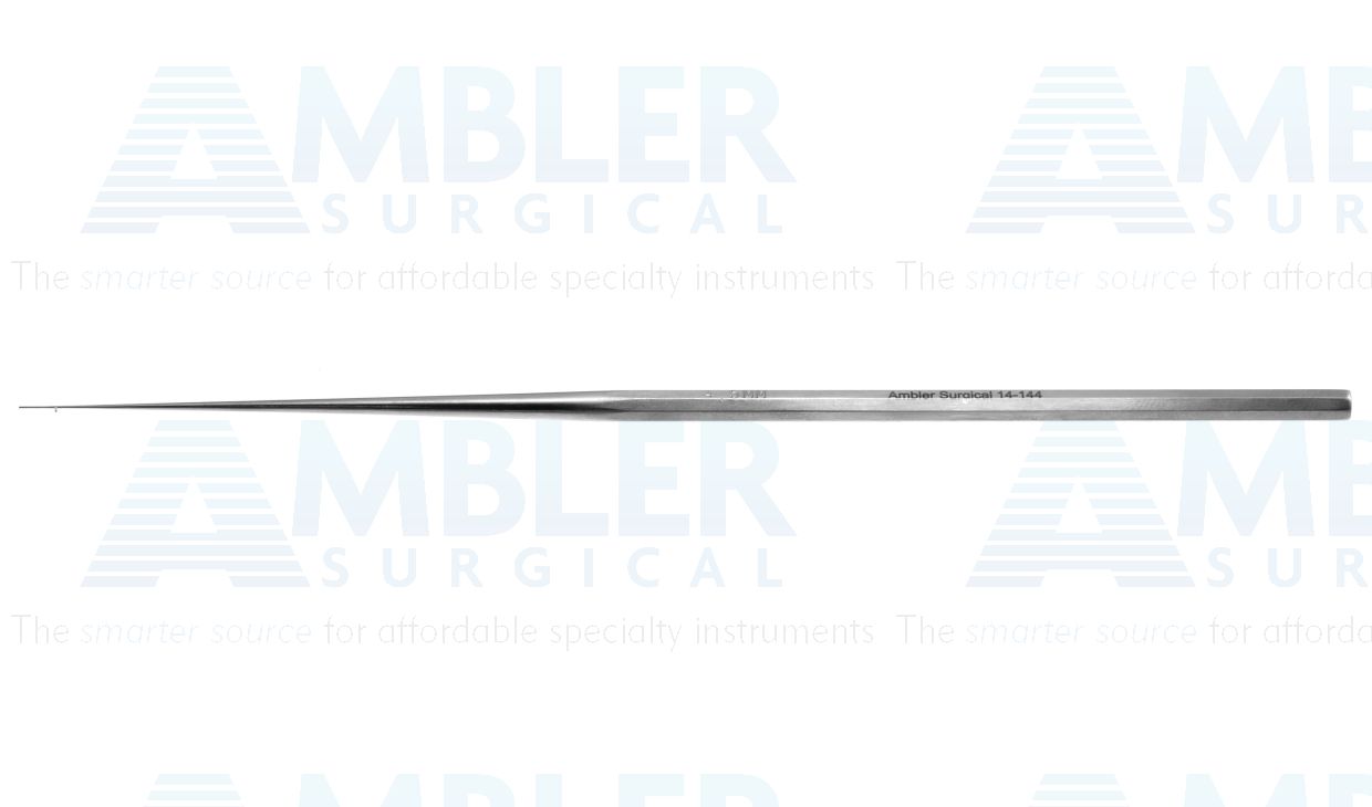 House strut caliper, 6 1/2'', malleable, straight shaft, straight, marker 4.5mm from tip, hexagonal handle