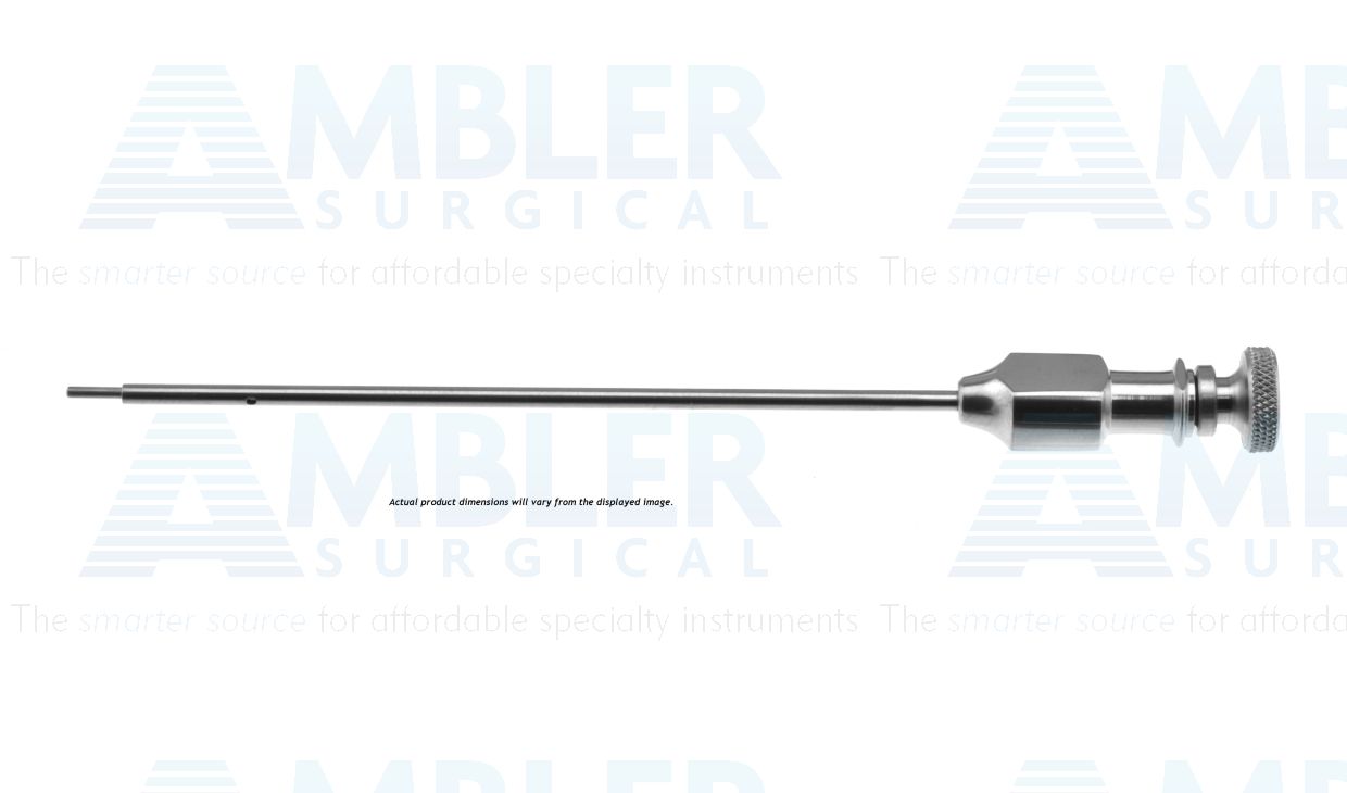 Cone suction cannula, 3 1/2'', straight, 13 gauge, working length 70.0mm