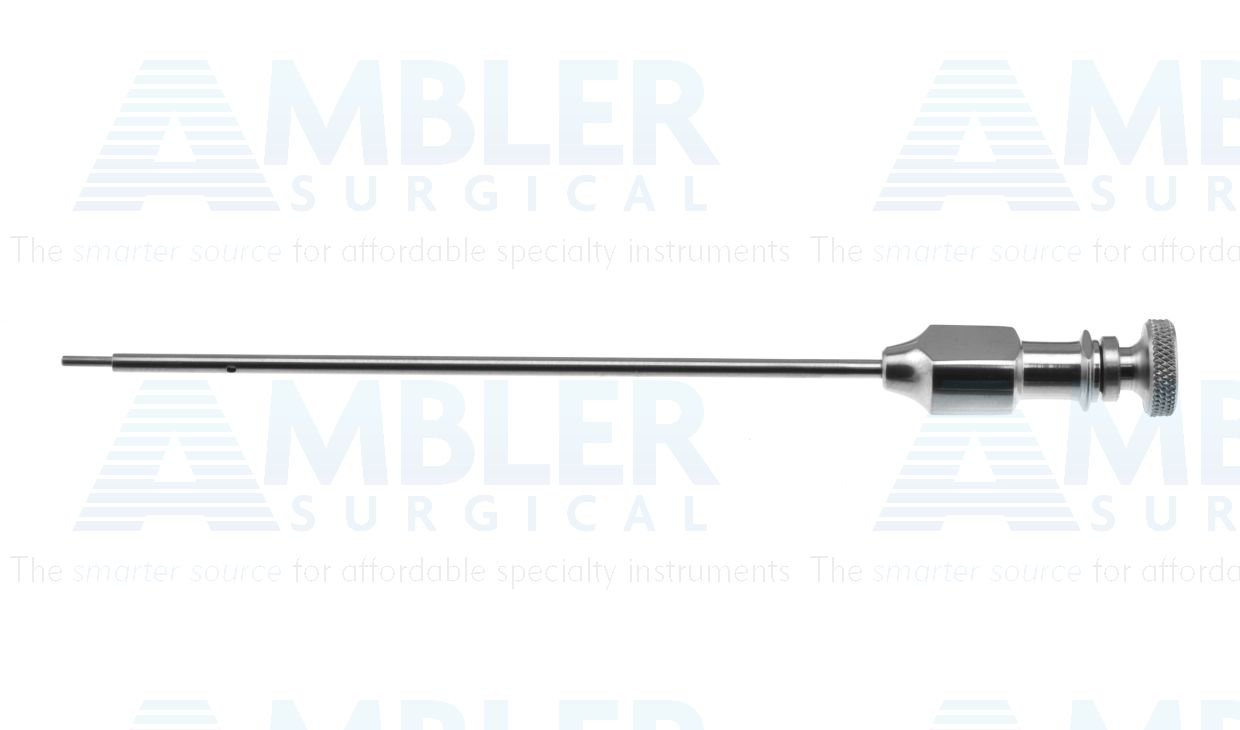 Cone suction cannula, 3 1/2'', straight, 15 gauge, working length 70.0mm