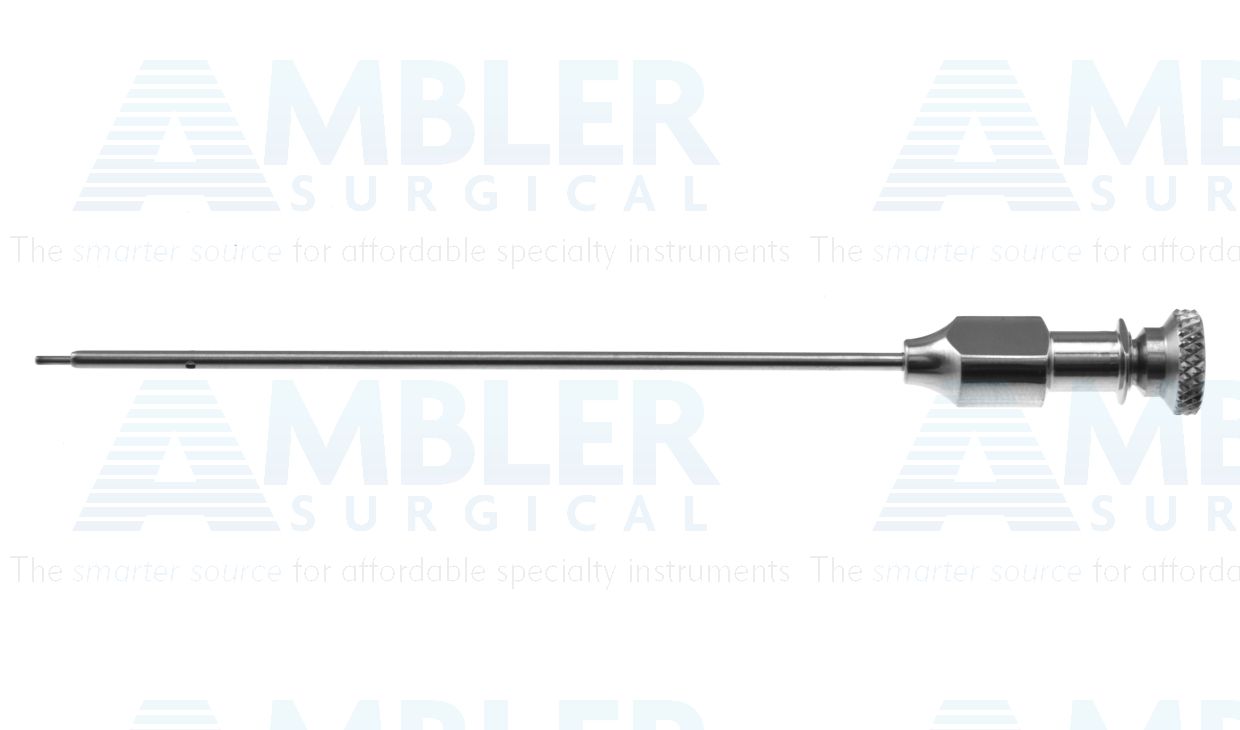 Cone suction cannula, 3 1/2'', straight, 16 gauge, working length 70.0mm