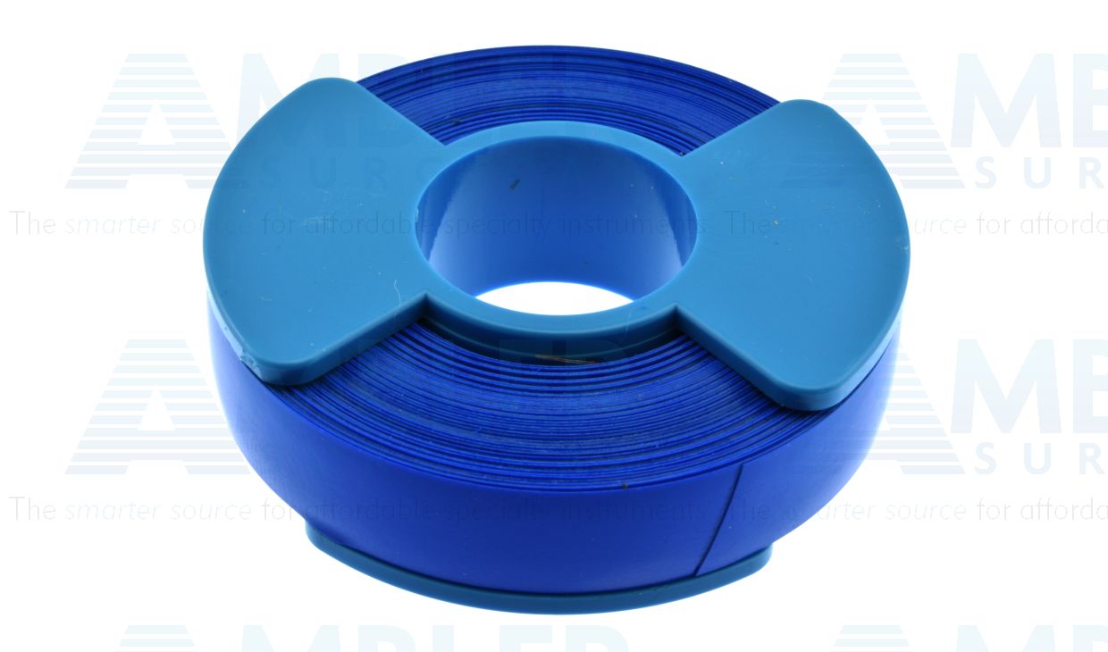 Identification roll tape, 1/4''x 300'',solid royal blue color, approved for autoclave and gas sterilization, 1 roll per box