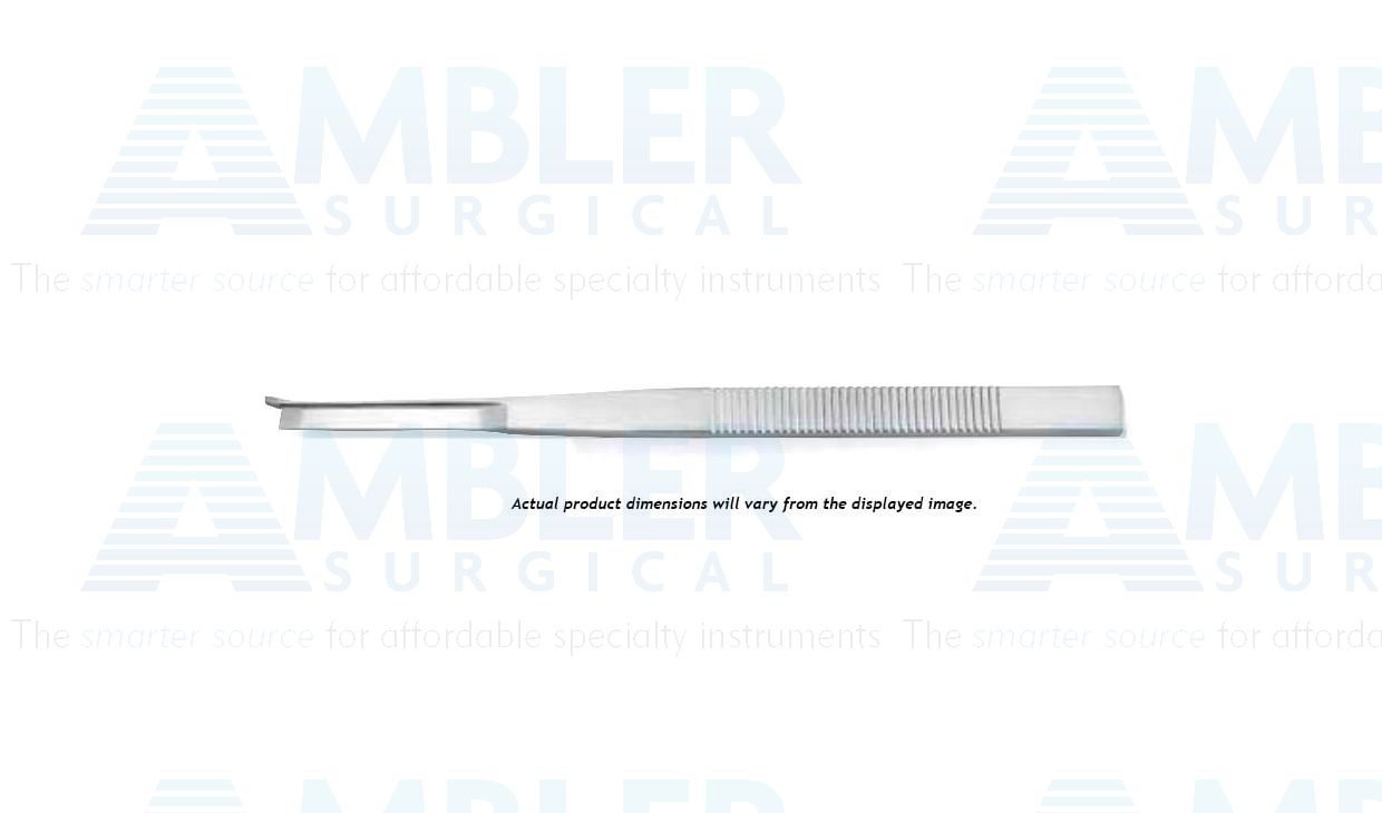 Masing nasal chisel, 7'',straight, 5.0mm wide, single guarded cutting edge, flat handle